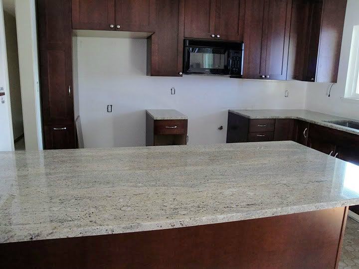 Granite placement complete, Granite in.